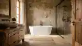 Classic Rustic Bathroom Elegance