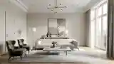 Elegancki salon w stylu nowoczesnym