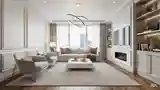 Elegant Modern Classic Living Room