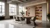 Luxurious Loft Dining Room