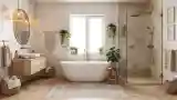 Elegant Bathroom in Natural Style