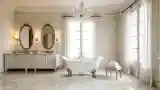 Elegancja francuska w łazience