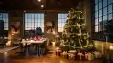 Elegancki Loft Dziennej Jadalni