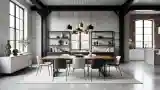 Luxurious Loft Dining Room