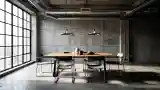 Industrial Loft Dining Room