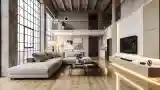 Industrial Loft Living Room