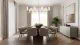 Salon Jedzeniowy w Stylu Nowoczesny Klasyczny