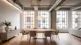 Elegancki Loft Jadalnia
