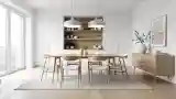 Elegancki pokój do jadalni