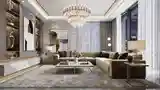 Salon Glamuru z Marmurem i Złotem