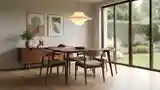 Elegant Mid Century Modern Dining Room