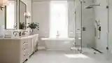 Modern Classic Marble Bathroom