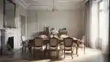 Salon Jedzeniowy w Stylu Francuskim