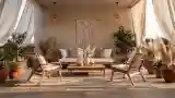 Bohemian Terrace of Natural Textures