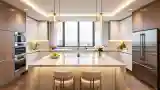 Kitchen of Minimalist Luxury and Elegance