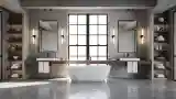 Modern Concrete Bathroom