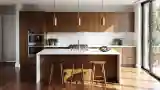 Kuchnia Miodowa z Drewnem