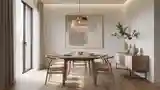 Japandi Salon Jedzeniowy