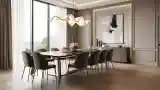 Elegant Dining Room with Modern Luxury