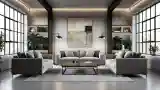 Concrete and Wood Elegance