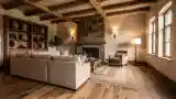 Łagodna Rustyka w Eleganckim Salonie