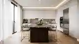 Glamour Kitchen with Marble Countertops