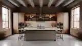 Modern Kitchen with Industrial Elegance