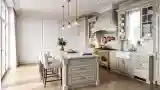 High-End French Style Kitchen