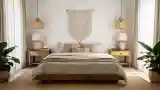 Sypialnia w stylu minimalistycznym