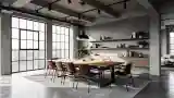 Jadalnia w stylu industrialnym