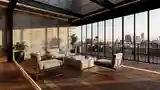 Industrial Terrace with Concrete and Wood