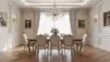 Salon Jedzeniowy w Stylu Francuskim