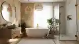 Kąpielowa Sala z Włosami Natury