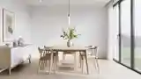 Elegancki Skandynawski Pokój Do Jadalni