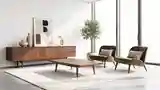 Mid-Century Modern Living Room Elegance