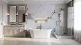 Modern Classic Marble Bathroom