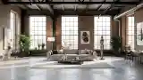 Industrial Elegance Bathed in Light