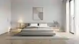 Wood Floor and Natural Light Bedroom