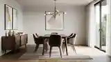 Elegant Mid-Century Modern Dining Room