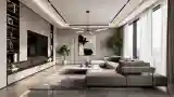 Luxurious Living Room Lounge