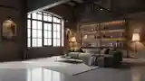 Loft z Cegłą i Żelazem