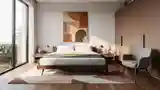 Sunlit Mid-Century Modern Bedroom