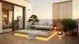 High-End Japandi Terrace with Refinement