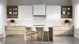 Modern Kitchen with Wood and Concrete