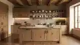 Rustic Kitchen with Wood Accents