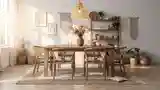 Elegancka Jadalnia w Stylu Boho