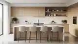 Japandi Kitchen in Soft Tones