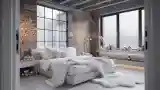 Winter Loft Bedroom Retreat