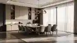 Sofistykowane Salon Jadalny