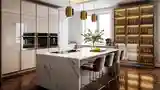Kuchnia glamour z marmurem